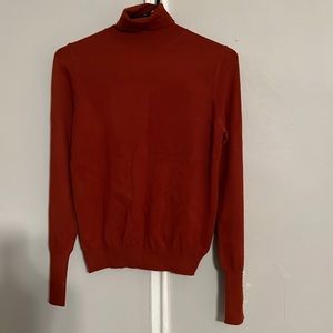 NWT Rust color turtleneck